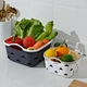bathroom storage with baskets