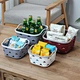 Imitation Leather Storage Basket